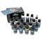 Iwata Medea NuWorlds Airbrush Paints - Heavy Metal, Set of 19